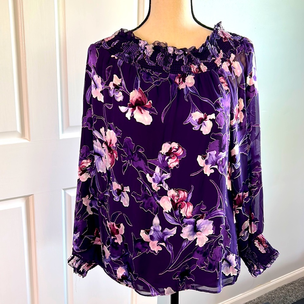 White House Black Market Off the shoulder top.